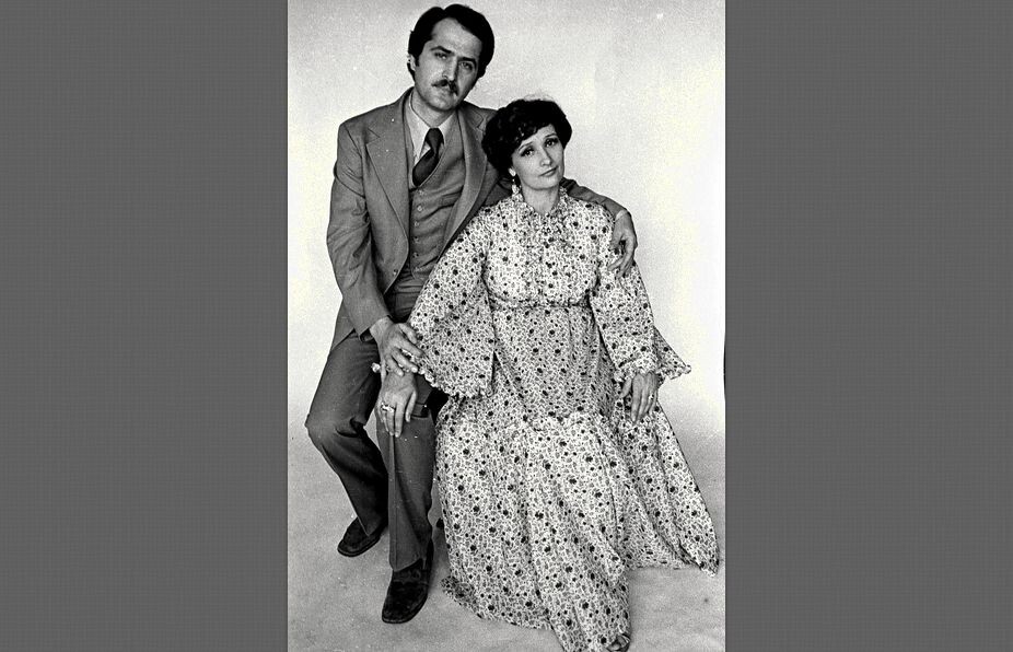 Зинаида Кириенко с мужем