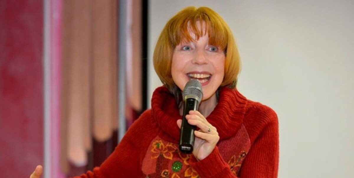 Марина Москвина на встрече с читателями. Источник: Фонд «Тотальный диктант»📷
