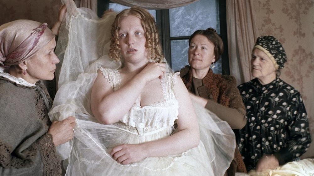 Кадр из фильма «Женитьба», 1977 год, режиссер Виталий Мельников