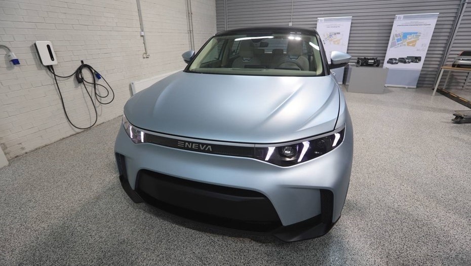    Пилотный автомобиль проекта Е-Neva Автор фото: t.me/polyakov_kv