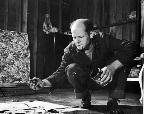 Фото Джексона Поллока. Изображение взято из открытого источника сети Интернет.