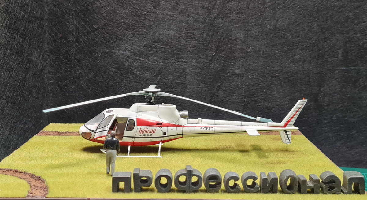 Диорама по мотивам фильма "Профессионал", автор Павел Царев, источник: karopka.ru