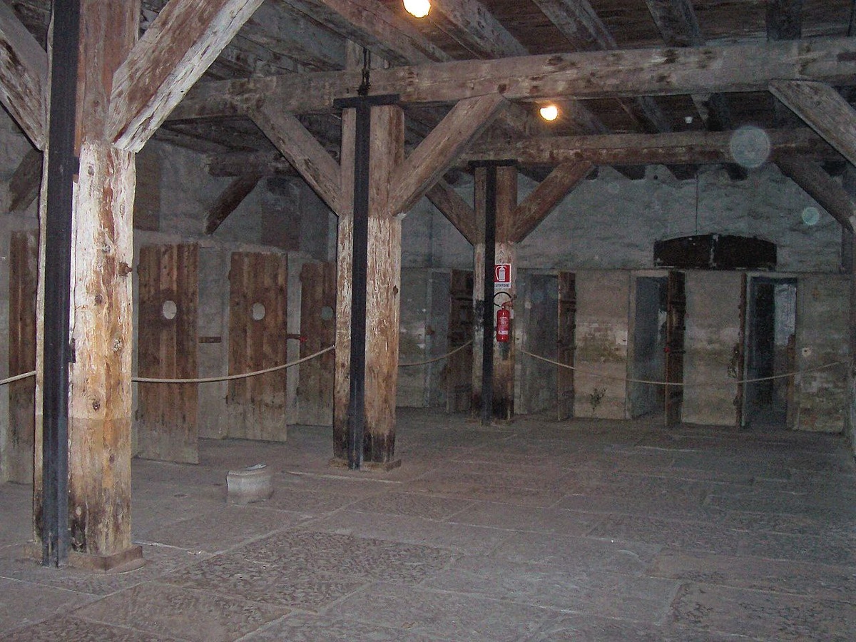Одно из помещений концлагеря  Ризиера ди Сан Сабба