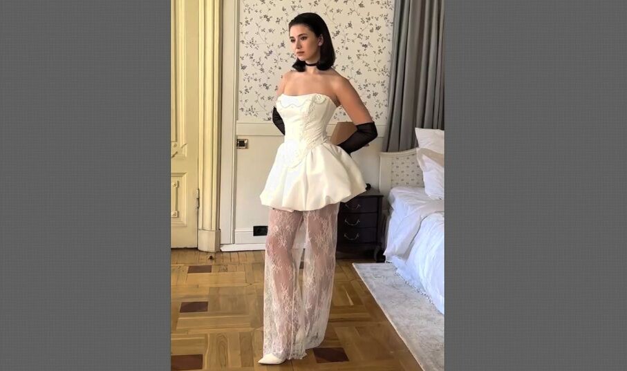 Свадебная фотосессия фигуристки