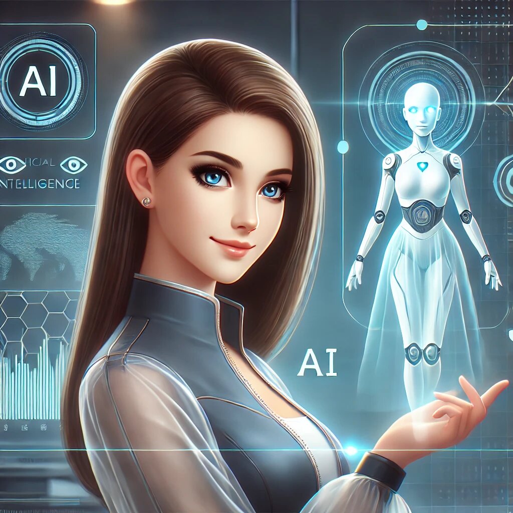 Девушка Мария и нейросеть. Здесь и и далее — рисунки нейросети