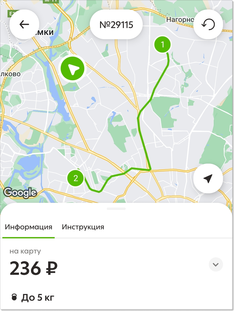 Типичный заказ