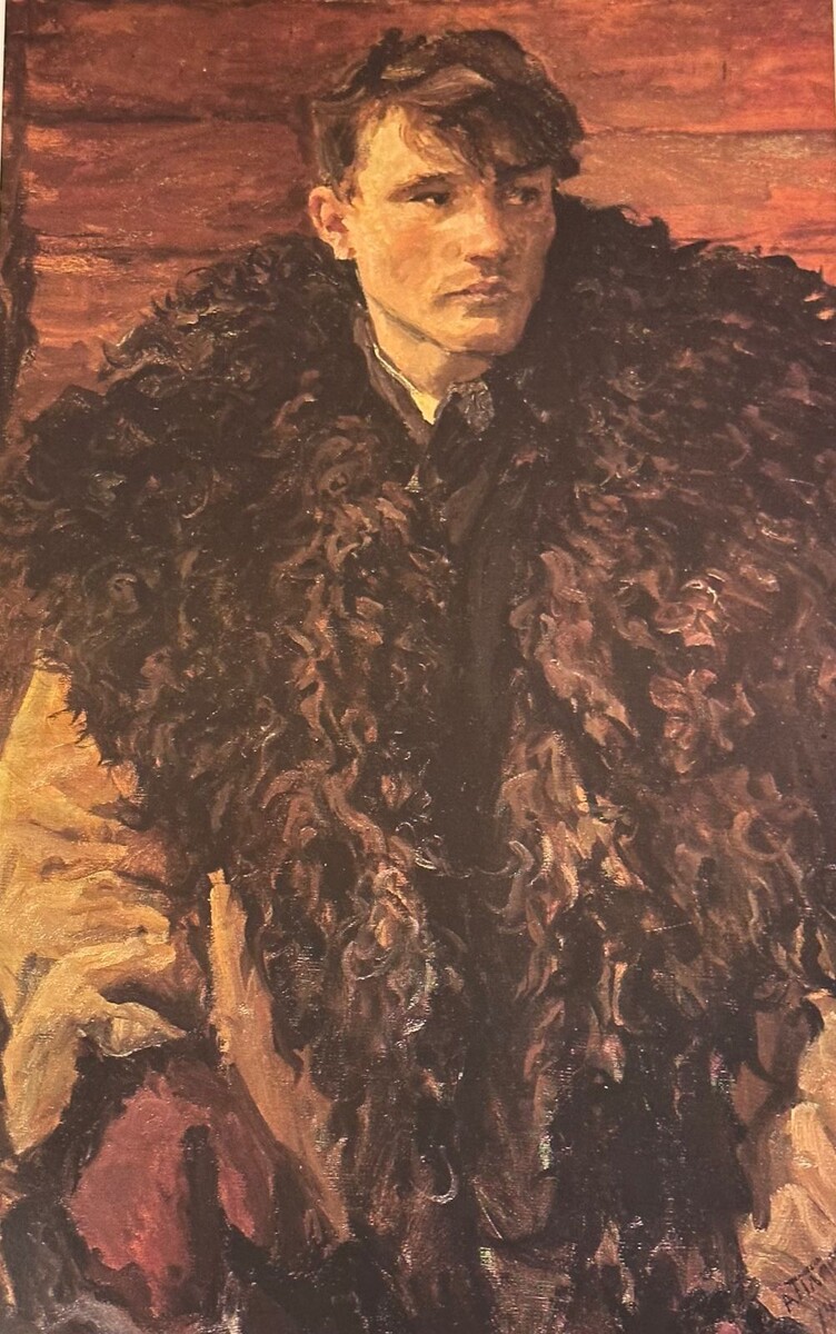 Аркадий Пластов. «Конюх лесничества П. Тоньшин». 1958