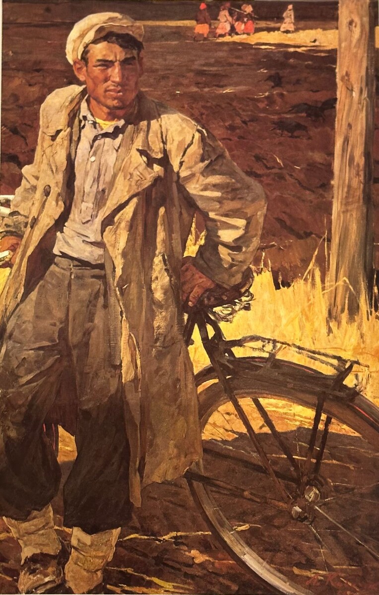 Леонид Кабачек. «Портрет бригадира А. Перепёлкина». 1959