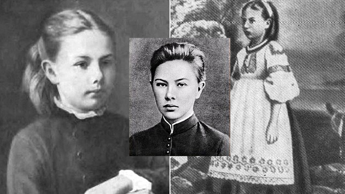 Н.К.Крупская в молодости и юности