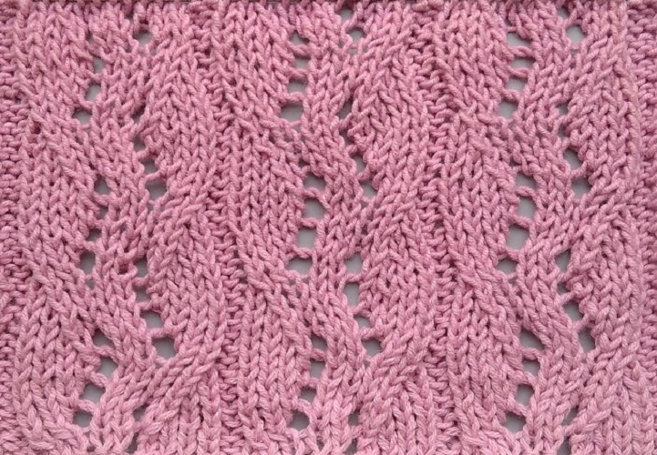 Лицевая сторона узора