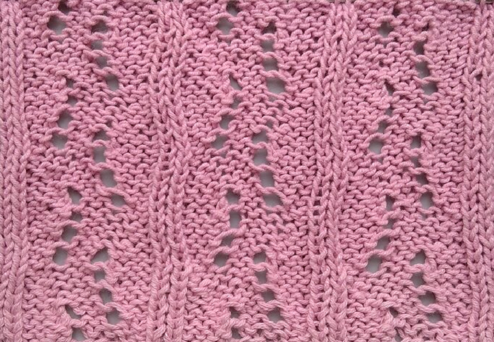 Изнаночная сторона узора