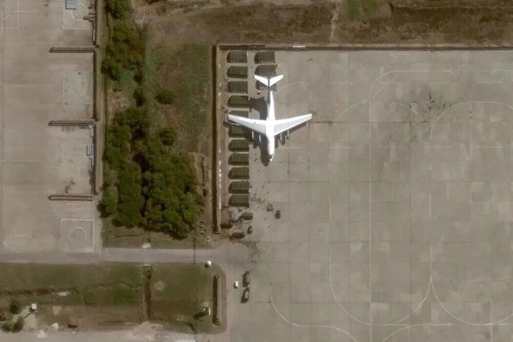    Спутниковый снимок российской авиабазы Хмеймим в Сирии. Фото: Фото Maxar Technologies