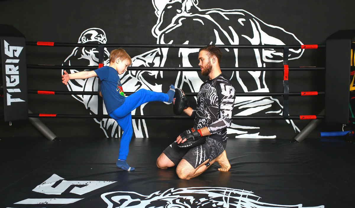 Я тренирую своего сына