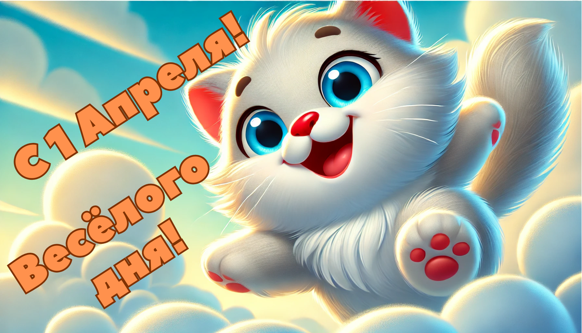 С 1 Апреля! Весёлого дня!