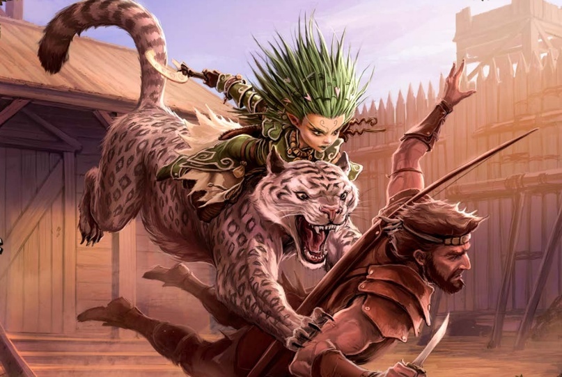 Оборона торгового поста Олега