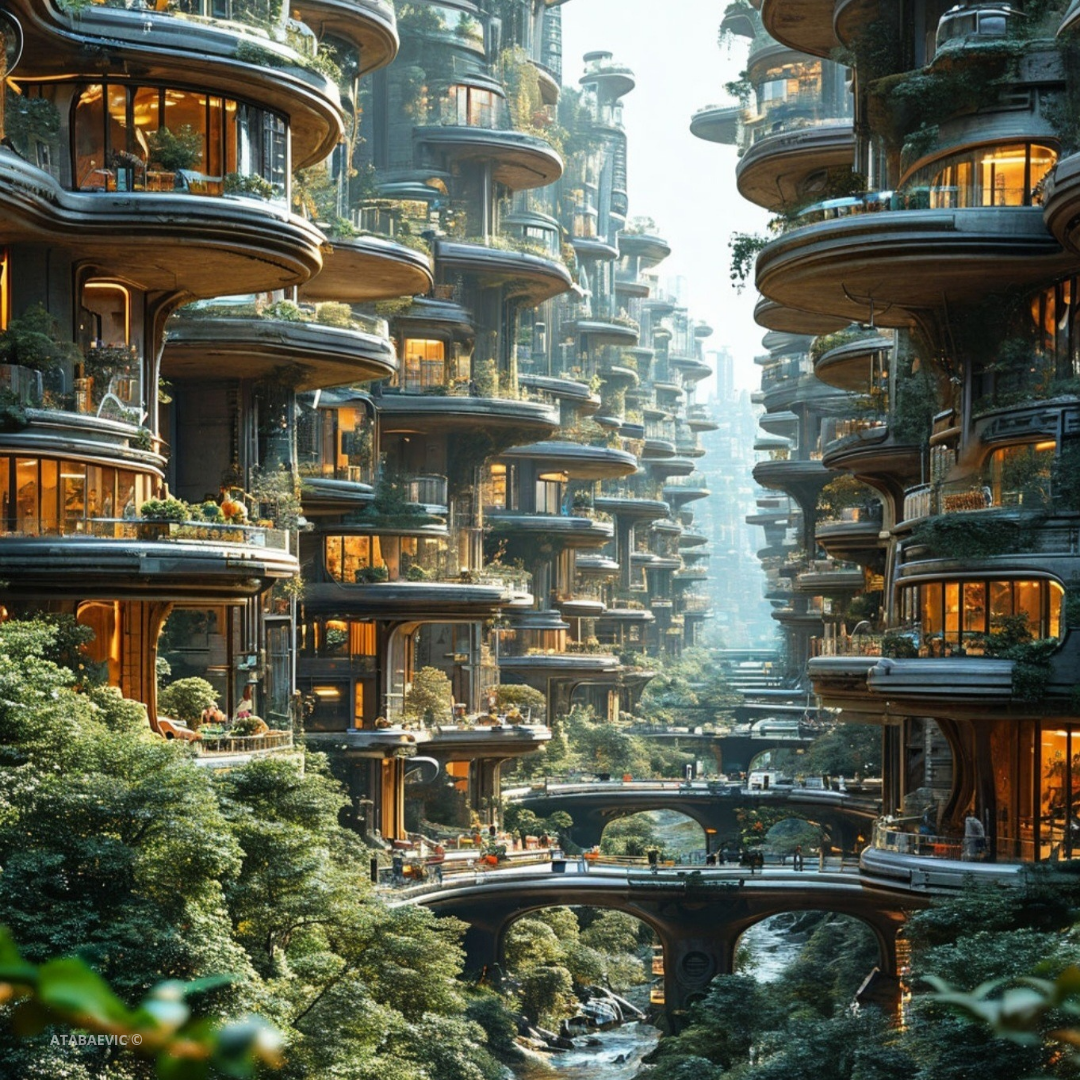 Зелёный город будущего 