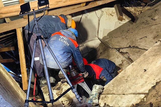    Взрыв газа в Благодатном Фото: Телеграм-канал МЧС Хабаровского края