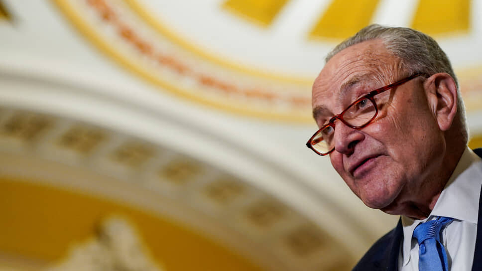 Лидер демократического меньшинства в Сенате США Чак Шумер.📷Фото: Kent Nishimura / Reuters