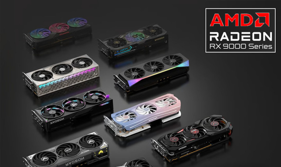 Видеокарты Radeon RX серии 9000