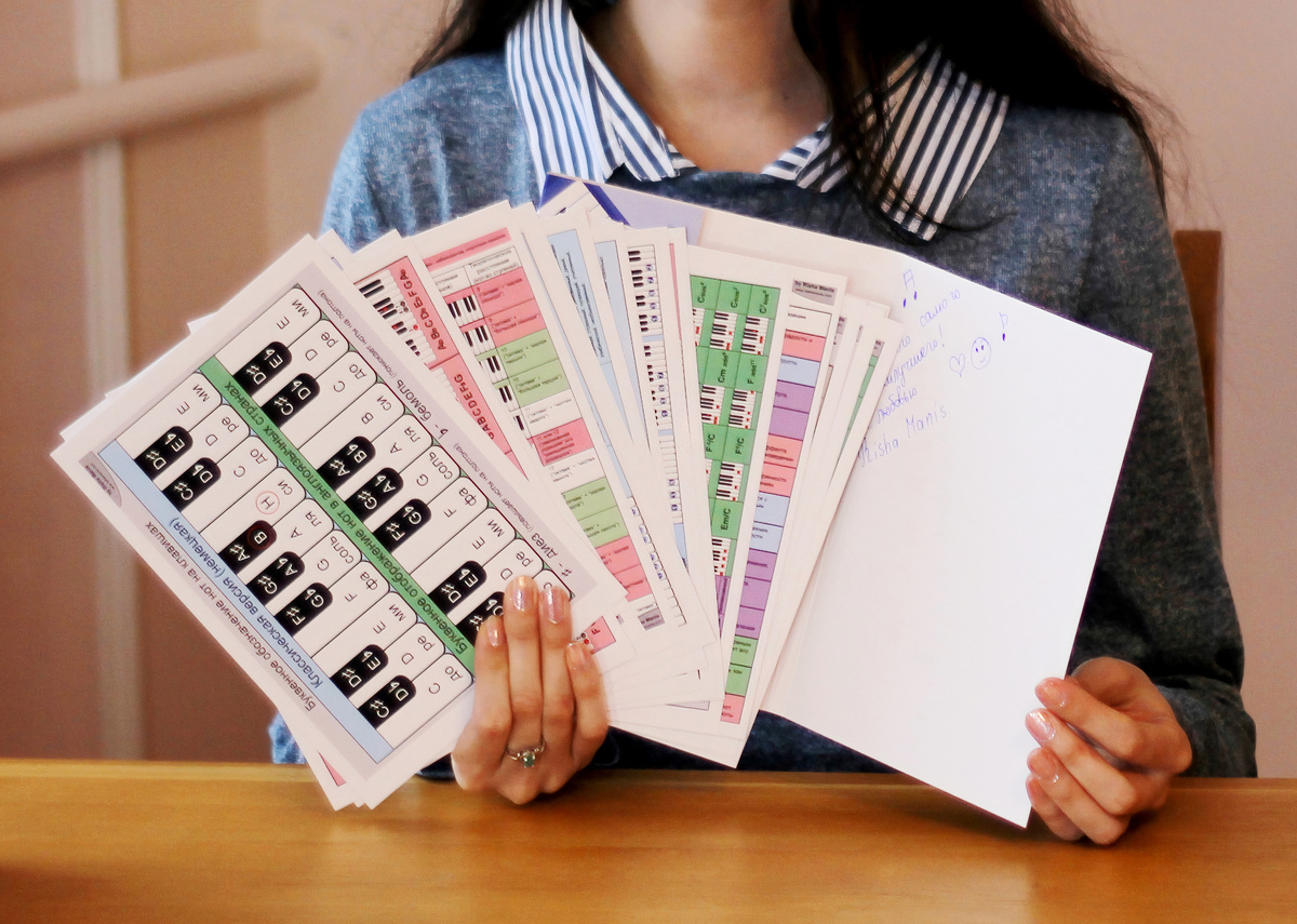 Бумажная версия таблиц от Risha Manis