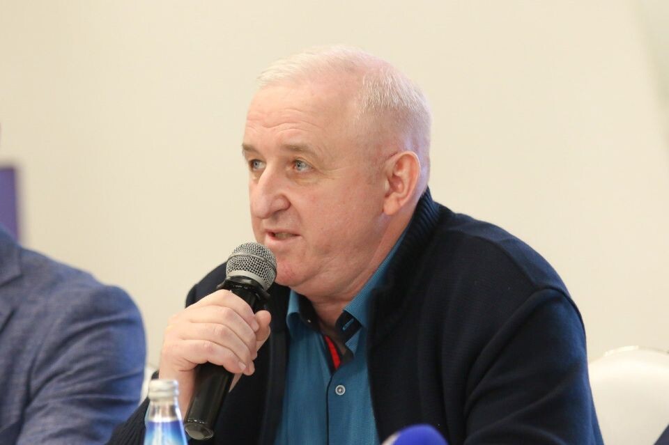    Начальник отдела физкультурно-спортивных мероприятий департамента физической культуры и массового спорта Минспорта России Валерий Дерманец. Источник: Виталий Барабаш/"Толк"