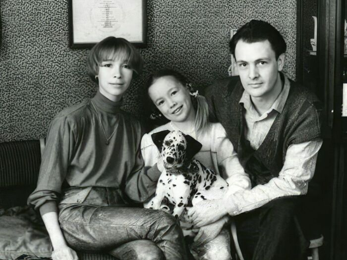 Дарья Мороз с родителями