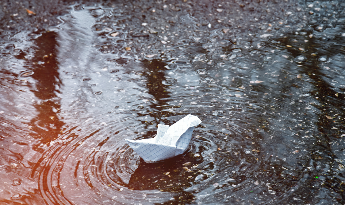 Бумажный кораблик 