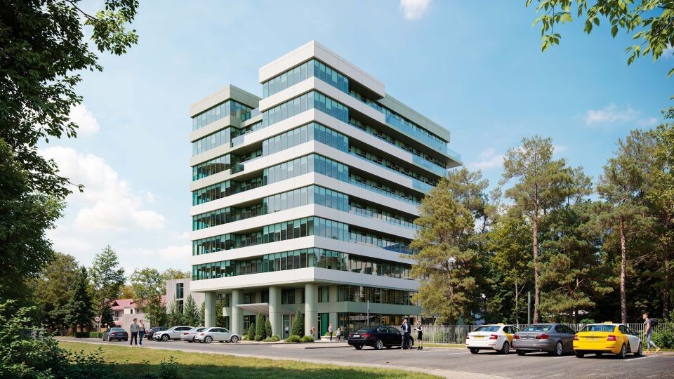    Визуализация проекта на Змеиногорском тракте, 100г. Источник: Творческая мастерская "Классика"