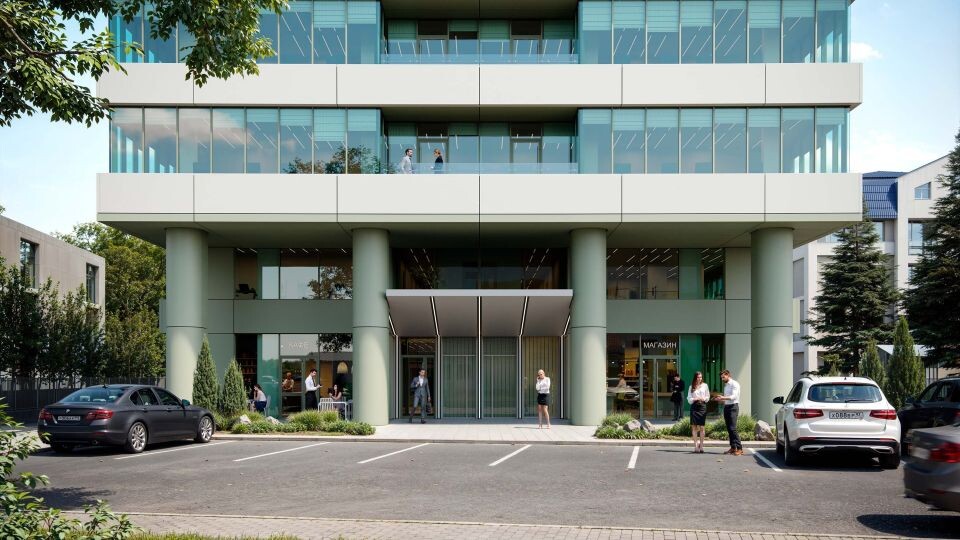    Визуализация проекта на Змеиногорском тракте, 100г. Источник: Творческая мастерская "Классика"