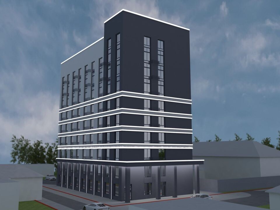    Визуализация проекта на ул. Витебская, 1а. Источник: Владимир Золотов