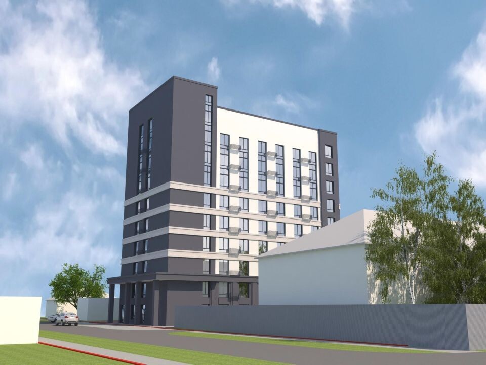    Визуализация проекта на ул. Витебская, 1а. Источник: Владимир Золотов