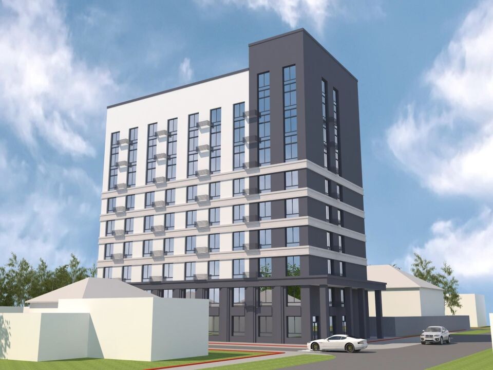    Визуализация проекта на ул. Витебская, 1а. Источник: Владимир Золотов