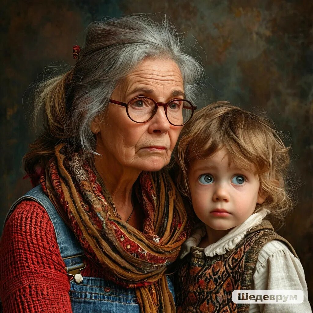 Сын ближе к бабушке, чем ко мне