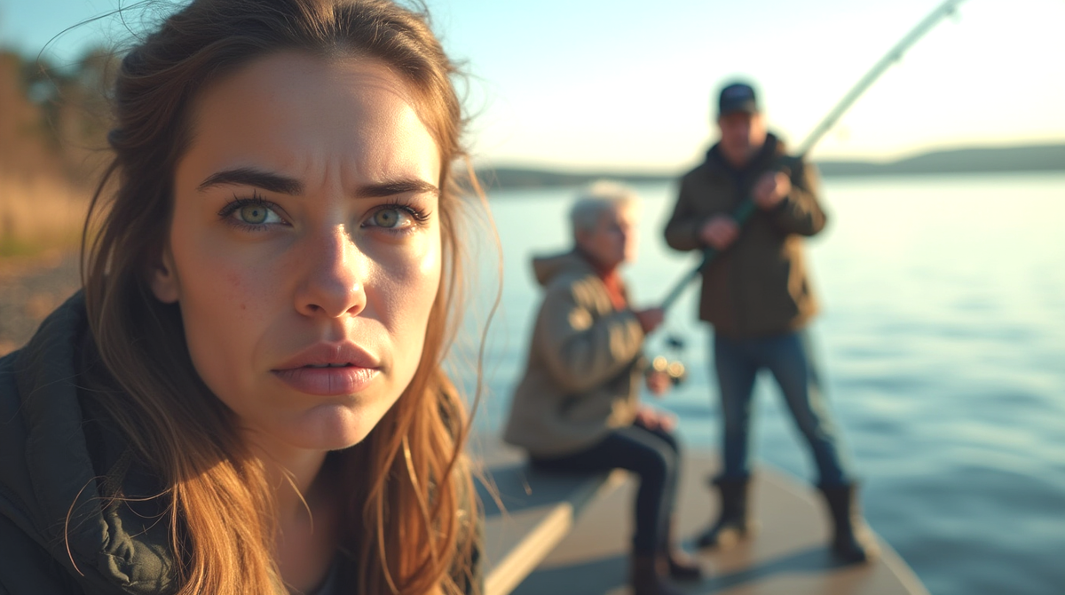 Свекровь помешивала борщ в моей кастрюле моей ложкой на моей кухне