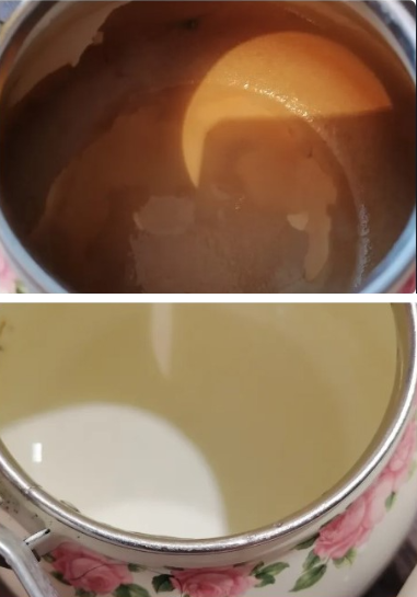 Безопасное очищение эмалированного чайника