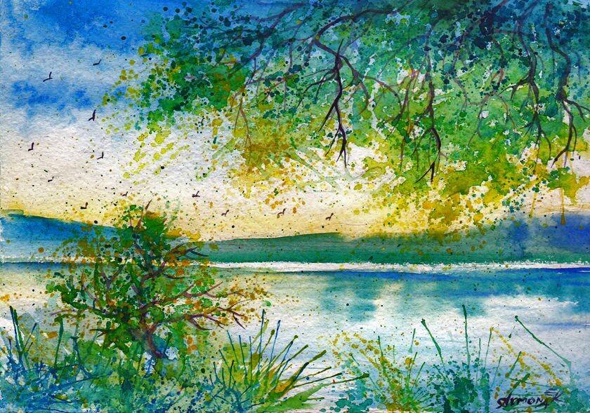 сидели вдвоем со свекровью