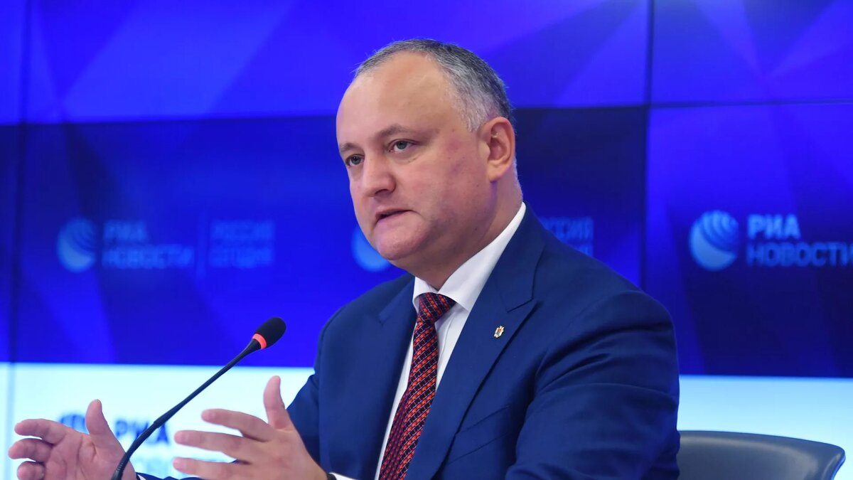 Игорь Додон, архивное фото