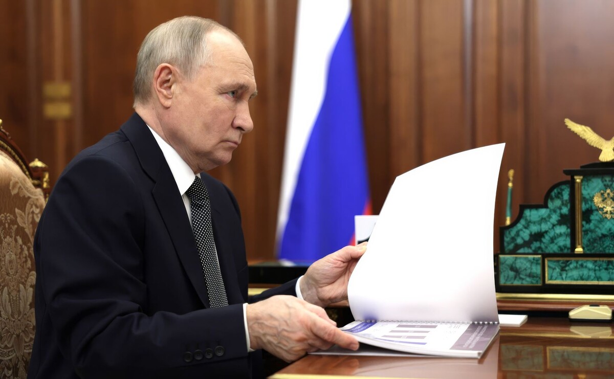    Президент РФ Владимир Путин / Источник: © Gavriil Grigorov/Kremlin Pool/Global Look Press
