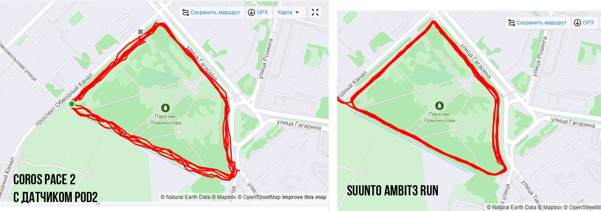 слева косяк, справа как это должно выглядить без ретроградного меркурия.