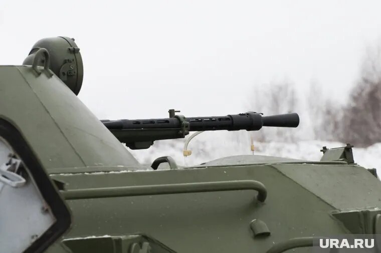 Группа принимала участие в доставке штурмовых подразделений в село Ясеновое. Фото: Вадим Ахметов © URA.RU