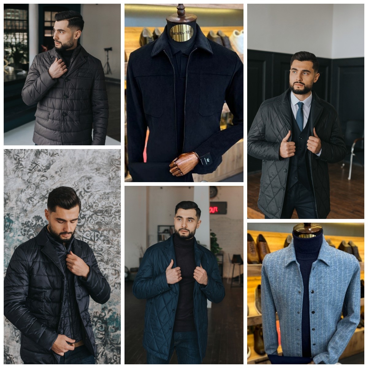 Ассортимет мужских курток позволяет подобрать комфортную модель на демисезон или прохладное лето