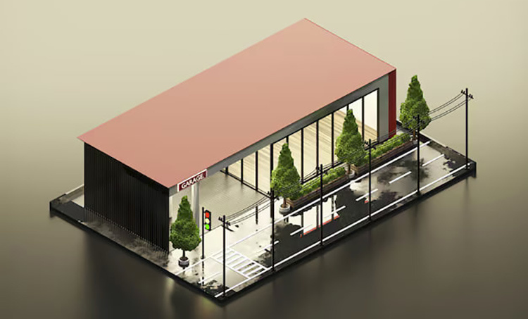 Проект электроснабжения павильона