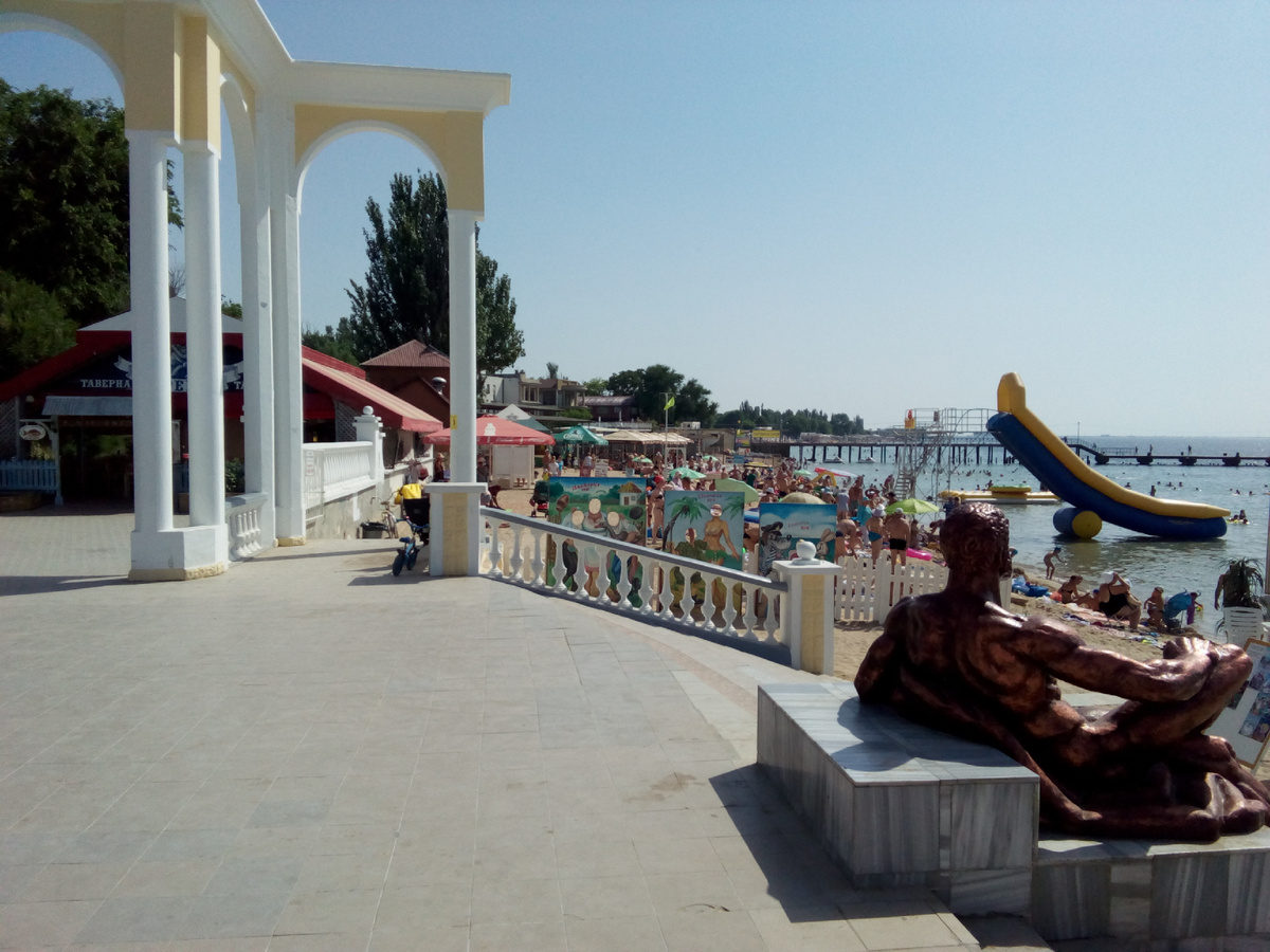 Набережная в Евпатории