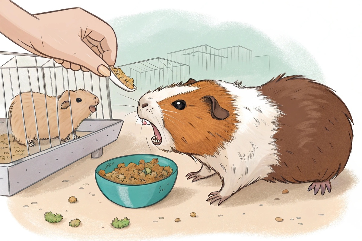 Почему морская свинка кусается