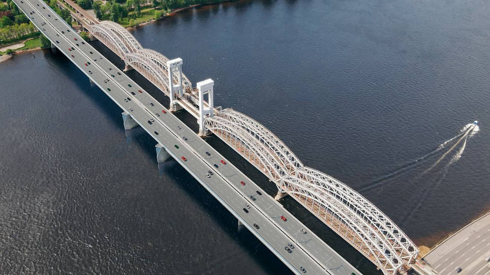 Проект моста в створе Зольной и Фаянсовой улиц в рамках проекта Широтной магистрали.📷Фото: Telegram-канал губернатора Петербурга Александра Беглова