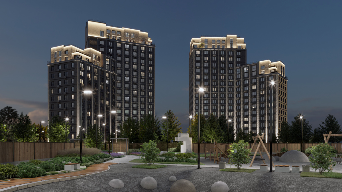 Визуализация проекта ЖК «Рафинад».