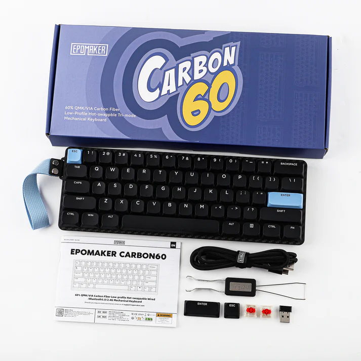    Epomaker представила клавиатуру Carbon 60. Сколько стоит?