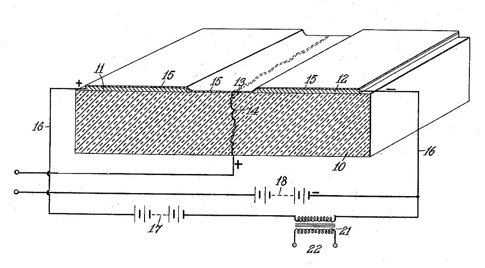 Иллюстрация из американского патента Лилиенфельда (источник: Espacenet)
