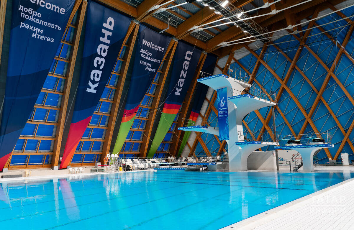 Дворец водных видов спортаФото: © Салават Камалетдинов / «Татар-информ»