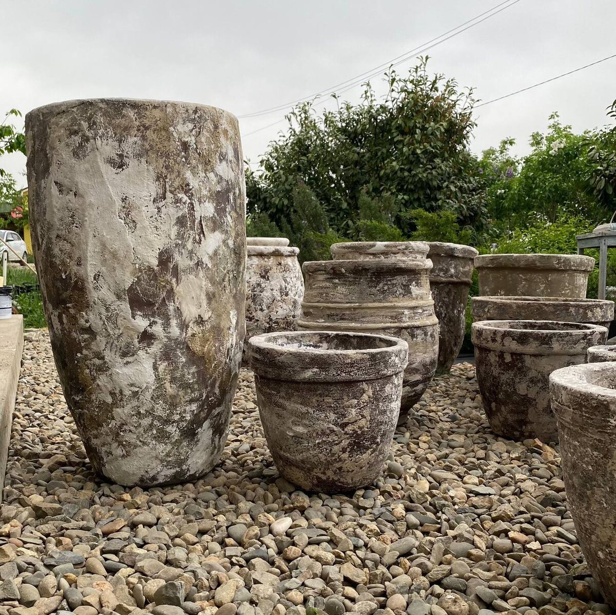Фото автора. Вазоны Avazon studio Дизайнерские бетонные вазоны